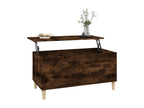Table basse en bois composite marron, 90 x 44,5 x 45 cm