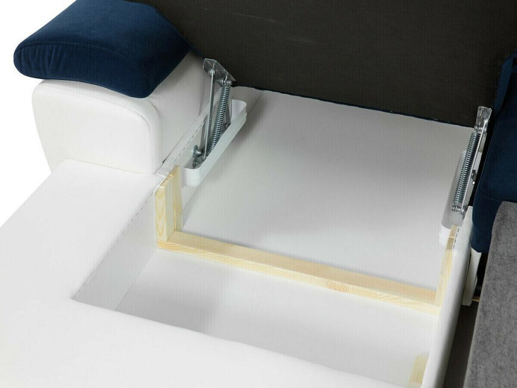 Canapé marron, 275 x 170 x 71 cm