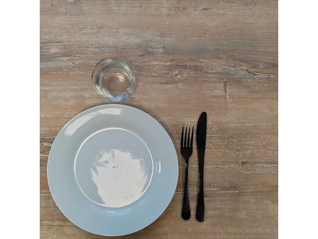 Table en chêne brun, 70 x 70 cm