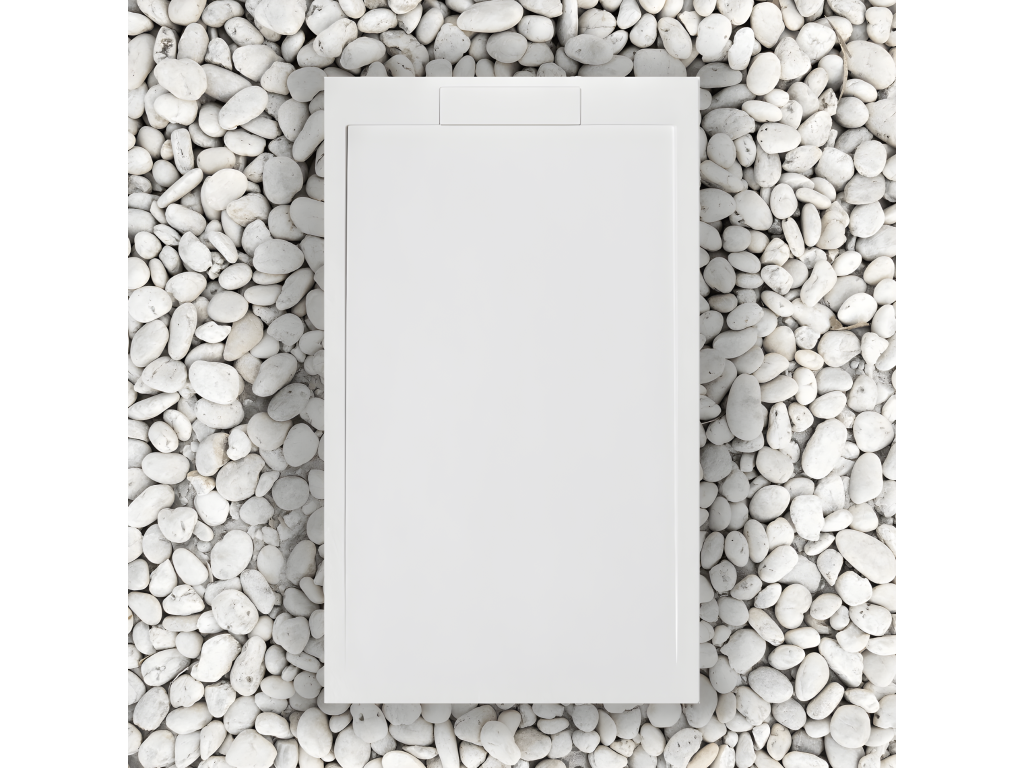 Meuble de maison en marbre blanc, 120 x 100 cm