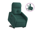 Fauteuil d'appoint en tissu vert - dlz1766456588740