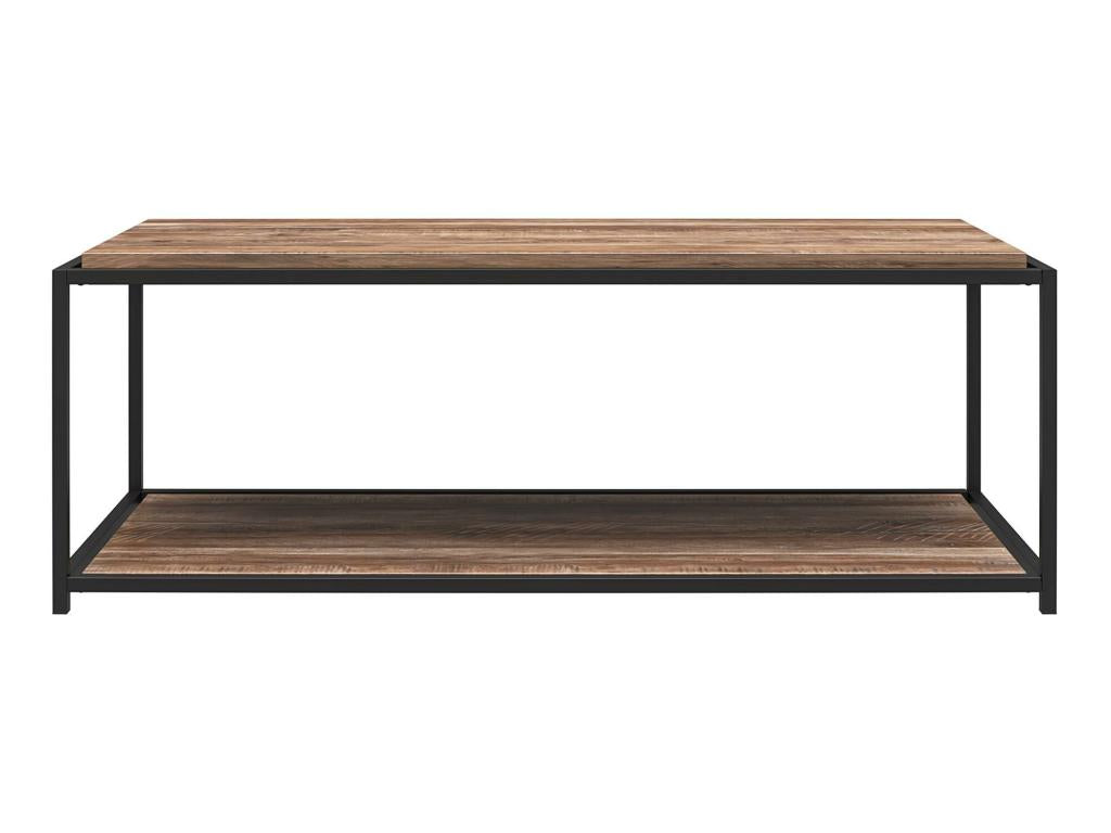 Table d'appoint en chêne brun